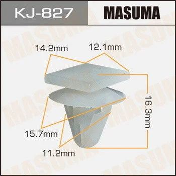 Лот: 11478869. Фото: 1. Клипса крепежная Masuma KJ-827. Кузов