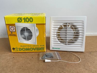 Лот: 20541400. Фото: 1. Вытяжной вентилятор домощено 100SV. Вентиляция