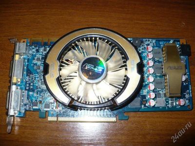 Лот: 2336910. Фото: 1. Asus GeForce 9800gt DDR3 1024mb... Видеокарты