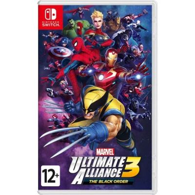 Лот: 17917753. Фото: 1. Marvel ultimate alliance 3 / Nintendo... Игры для консолей