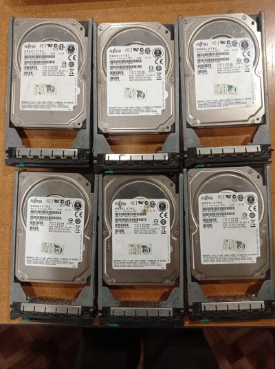 Лот: 20516245. Фото: 1. серверный жесткий диск SAS Fujitsu... Жёсткие диски