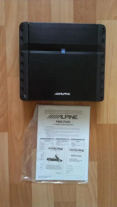 Лот: 3982654. Фото: 1. Усилитель Alpine PMX-F640. Усилители