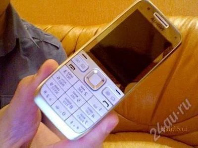 Лот: 1683179. Фото: 1. Nokia E52 White оригинал. Кнопочные мобильные телефоны