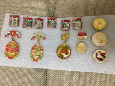 Лот: 19852609. Фото: 1. Спорт Знаки. Памятные медали