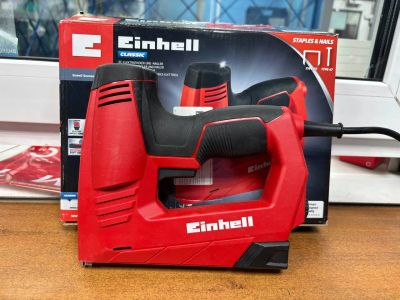 Лот: 25651653. Фото: 1. Степлер сетевой Einhell TC-EN... Удлинители, тройники, сетевые фильтры