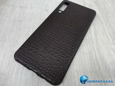 Лот: 13774782. Фото: 1. Чехол силиконовый Samsung A7 2018... Чехлы, бамперы