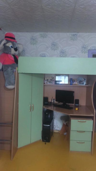Лот: 10077210. Фото: 1. Кровать чердак. Детские кровати и кроватки