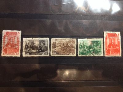 Лот: 5271071. Фото: 1. 1949 8 марта (1280-1284). Марки