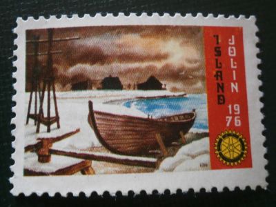 Лот: 9290338. Фото: 1. Марка, Исландия, 1976. Марки