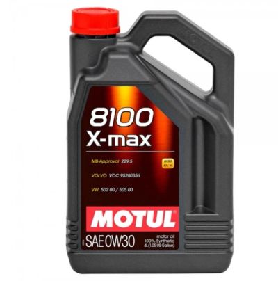 Лот: 16494787. Фото: 1. Масло MOTUL 0W30 8100 X-MAX 4л. Масла, жидкости