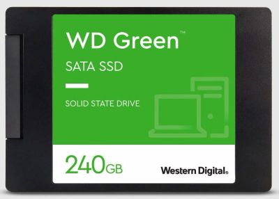 Лот: 18937088. Фото: 1. WD Green SATA 240 ГБ SATA WDS240G2G0A. SSD-накопители