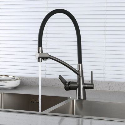 Лот: 24120103. Фото: 1. Смеситель для кухни, Gappo, гибкий... Смесители