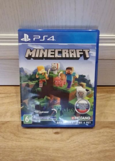 Лот: 20006150. Фото: 1. Minecraft PS4 / Лицензионный диск... Игры для консолей