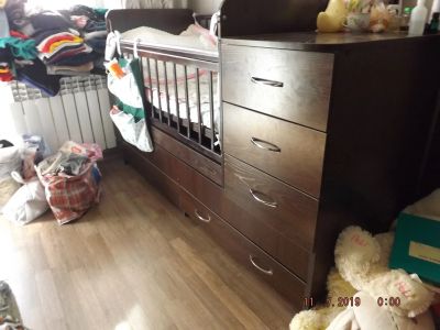 Лот: 14056181. Фото: 1. Кроватка детская, кровать. Детские кровати и кроватки