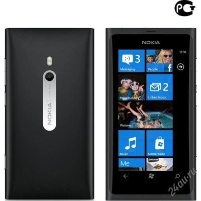 Лот: 1927992. Фото: 1. Nokia Lumia 800 Чёрный. Смартфоны