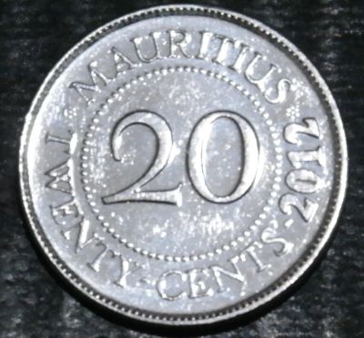 Лот: 16979712. Фото: 1. Экзотика с рубля (24445) Маврикий. Остальные страны