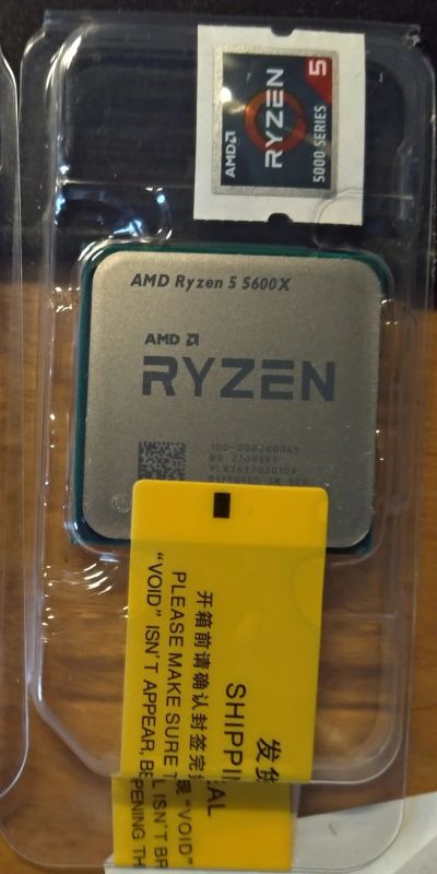 Лот: 19158823. Фото: 1. AMD Ryzen 5 5600X. Процессоры