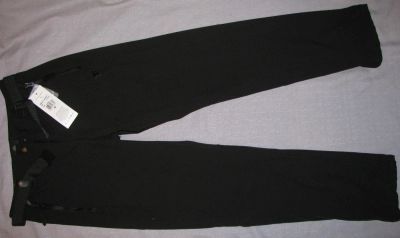 Лот: 10831764. Фото: 1. утепленные брюки черные новые... Брюки, шорты