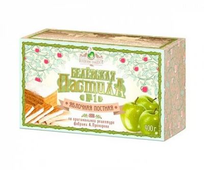 Лот: 11485579. Фото: 1. Пастила Белевская ( яблочная постная... Другое (продукты)