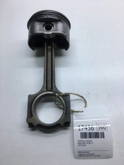 Лот: 20379854. Фото: 1. Поршень с шатуном Mazda Mpv L3Y311010... Двигатель и элементы двигателя