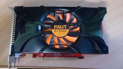 Лот: 10676140. Фото: 1. Видеокарта Palit Geforce GTS450. Видеокарты