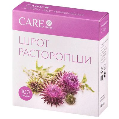Лот: 23723550. Фото: 1. Care Health Расторопши шрот 100... Лекарства