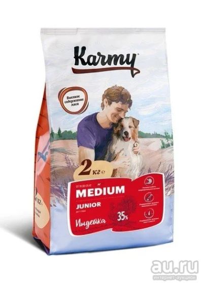 Лот: 18277096. Фото: 1. Karmy (Карми) Junior Medium для... Корма