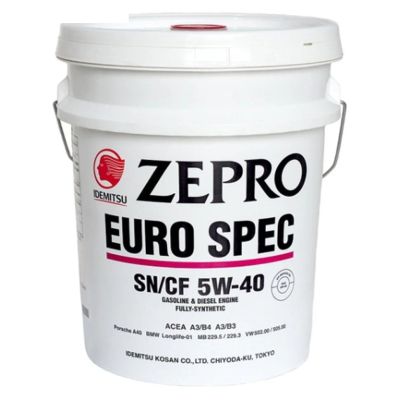 Лот: 14825970. Фото: 1. IDEMITSU ZEPRO EURO SPEC 5W40... Масла, жидкости