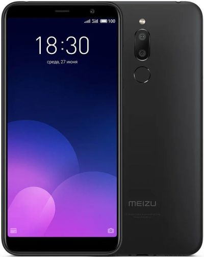Лот: 12484442. Фото: 1. Смартфон 5.7" Meizu M6T 16Gb Black... Смартфоны