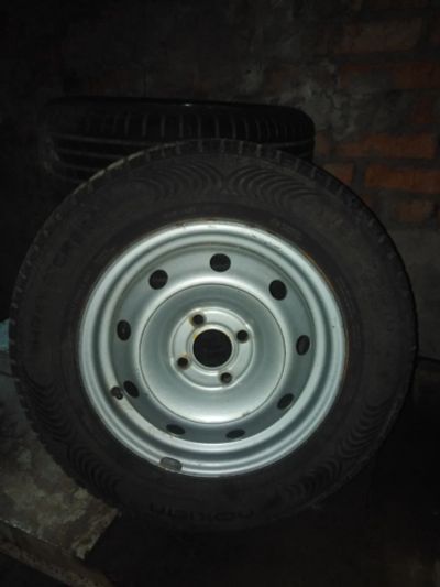 Лот: 25807087. Фото: 1. колеса 14R Renault Logan. Шины на дисках