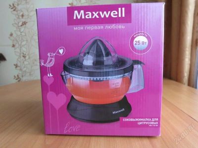 Лот: 2663208. Фото: 1. Соковыжималка Maxwell MW-1103... Кухонная