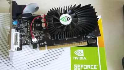 Лот: 7572819. Фото: 1. Видеокарта Point of View NVidia... Видеокарты
