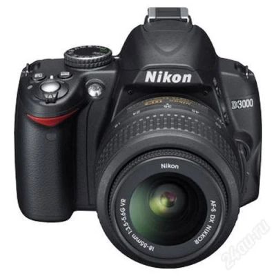 Лот: 2648399. Фото: 1. Nikon D3000. Цифровые зеркальные