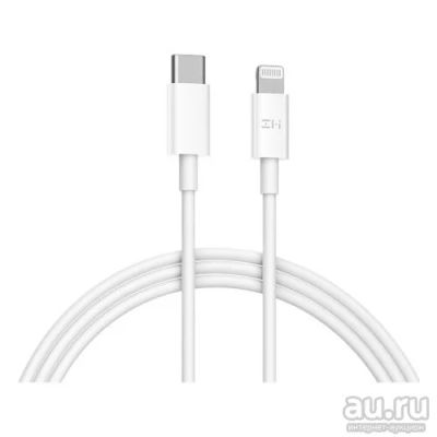 Лот: 16864728. Фото: 1. Кабель ZMI USB Type-C - Lightning... Дата-кабели, переходники