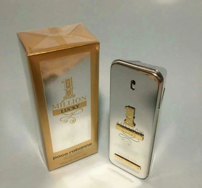 Лот: 15268003. Фото: 1. Paco Rabanne One Million Lucky. Мужская парфюмерия