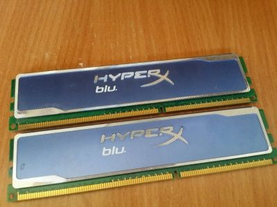 Лот: 11918289. Фото: 1. Kingston HyperX Blu DDR3 1600MHz... Оперативная память