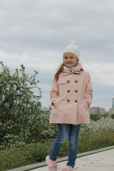 Лот: 15855365. Фото: 1. Тренч (плащ) Mango kids. Верхняя одежда