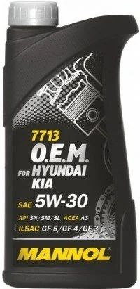 Лот: 14493345. Фото: 1. MANNOL 7713 O.E.M. for Hyundai... Масла, жидкости