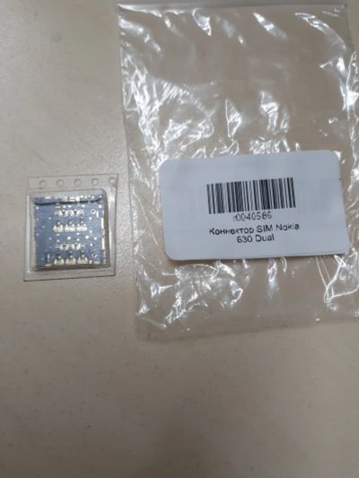 Лот: 19871805. Фото: 1. Коннектор SIM Nokia 630 Dual. Шлейфы, разъёмы