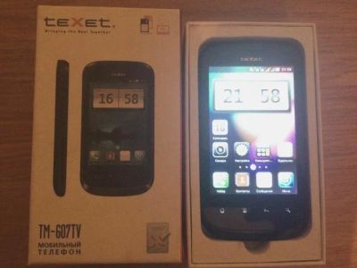 Лот: 10264217. Фото: 1. сотовый телефон Texet (lenovo... Смартфоны
