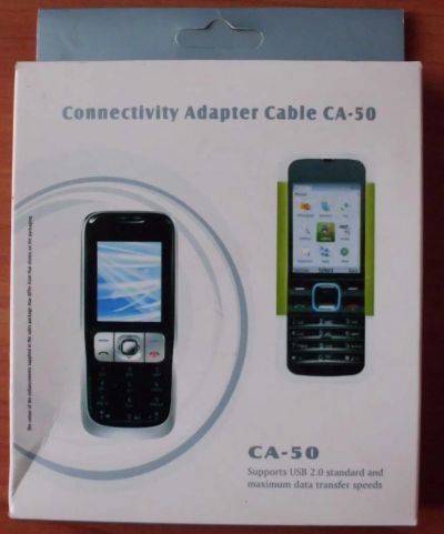 Лот: 10320226. Фото: 1. Адаптер кабель CA-50 USB для Nokia... Дата-кабели, переходники