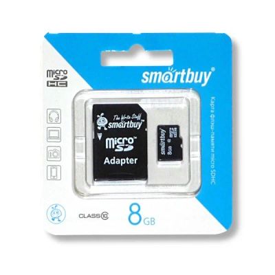 Лот: 9857173. Фото: 1. Карта памяти MicroSDHS Smartbuy... Карты памяти