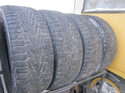 Лот: 18571892. Фото: 1. 4шт. 285-60-18 Nokian Hakkapeliitta... Шины