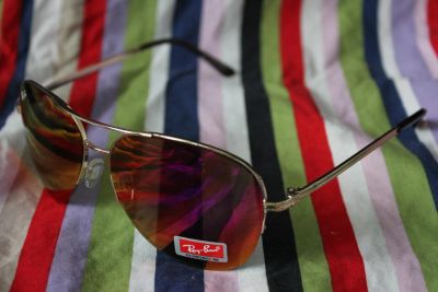 Лот: 4047716. Фото: 1. Очки Ray Ban Aviator Зеркальные... Очки солнцезащитные