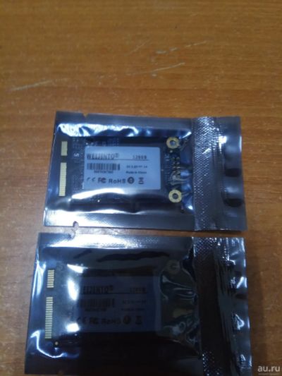 Лот: 18564981. Фото: 1. SSD mSATA 128gb weijinto (новый... SSD-накопители