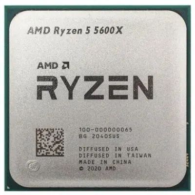 Лот: 24947196. Фото: 1. Процессор AMD AM4 Ryzen 5 5600X... Процессоры