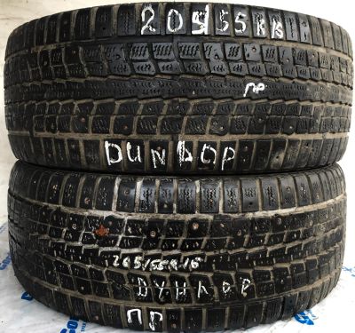 Лот: 14650158. Фото: 1. Шина 205/55 R16 205/55/16 Dunlop... Шины