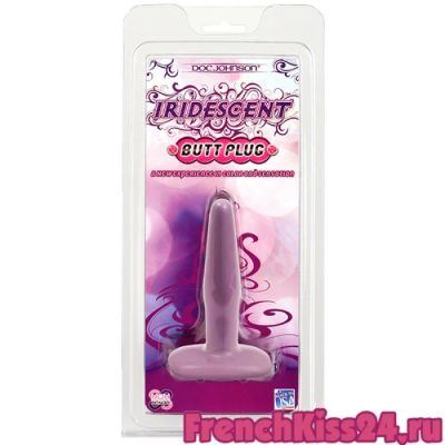 Лот: 7536650. Фото: 1. Анальная пробка Iridescent Small... Игрушки