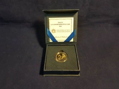 Лот: 12138183. Фото: 1. Мальта 2 евро 2011 Первые избранные... Европа