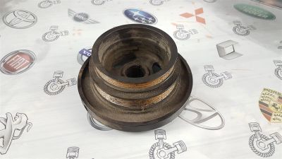 Лот: 23591652. Фото: 1. Шкив коленвала BMW X5 M54B30 11237513862. Двигатель и элементы двигателя